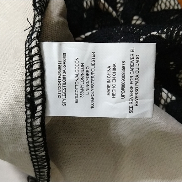 Heartsoul Sleeveless Lace Fit & Flare Dress sz M - Picture 8 of 8